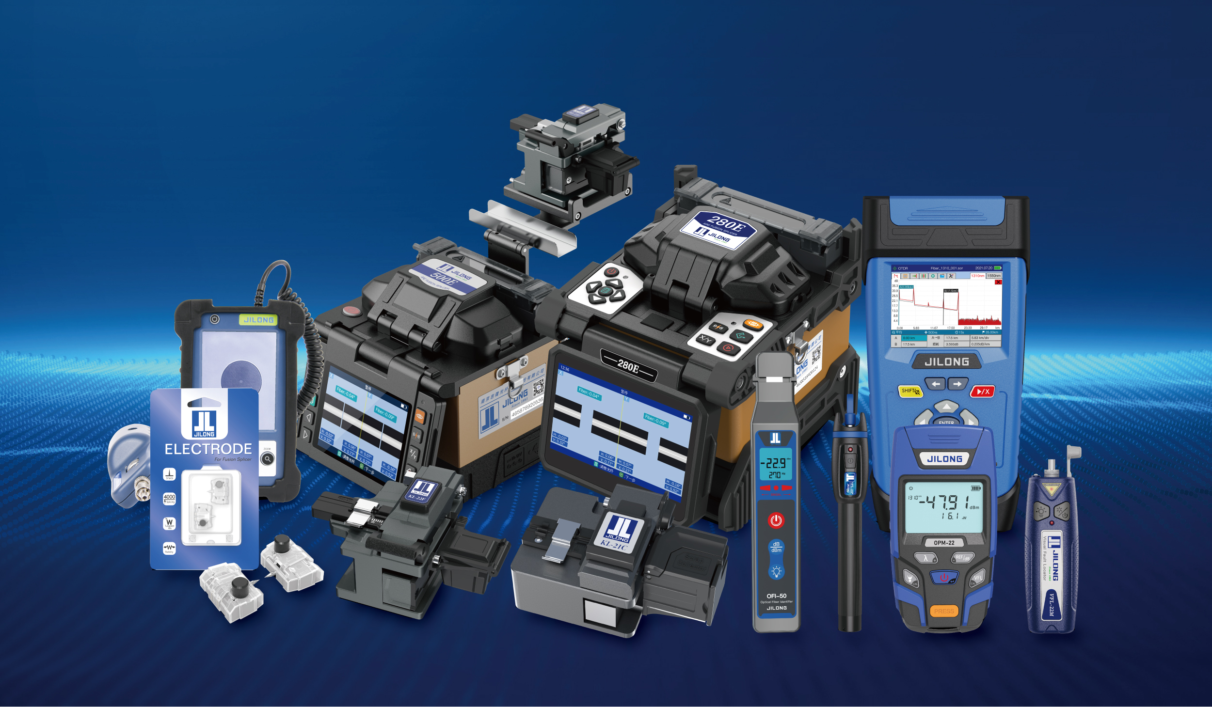 Jilong Optical Fiber Fusion Splicer