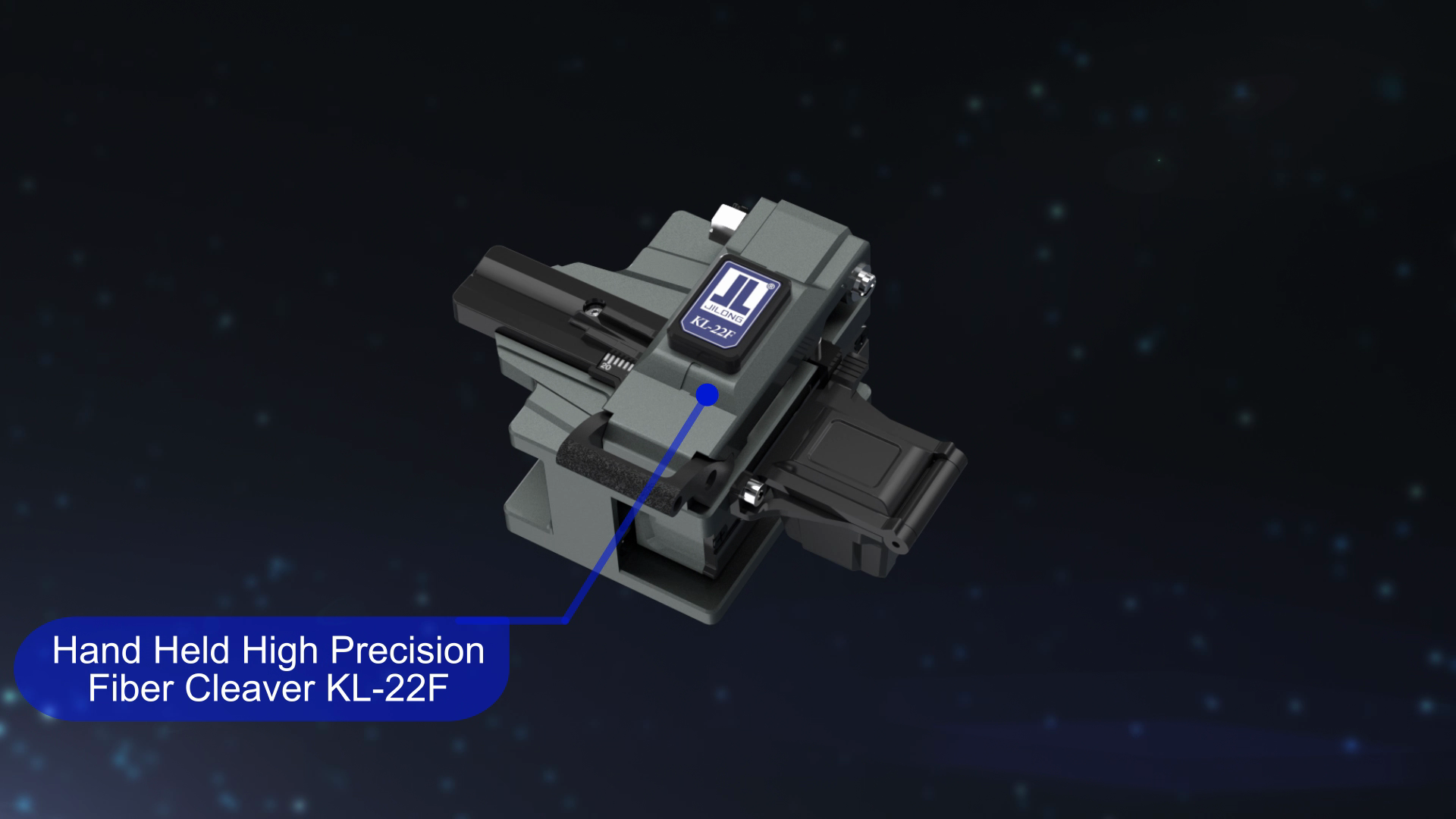 Exibição 3D de faca de corte de alta precisão KL-22F