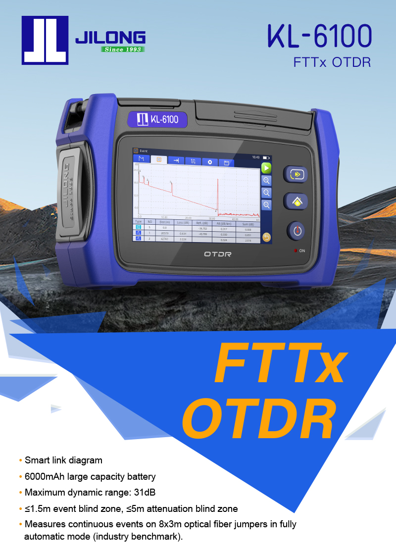 KL-6100  FTTx OTDR