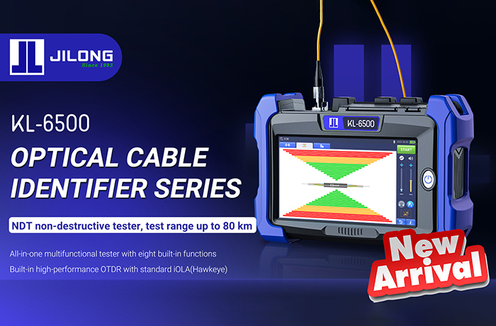 New Release | 8-in-1 Functions, Locate Cables via Knocking: JILONG KL-6500 Optical Cable Identifier Officially Launched New Release | 8-in-1 Functions, Locate Cables via Knocking: JILONG KL-6500 Optical Cable Identifier Officially Launched