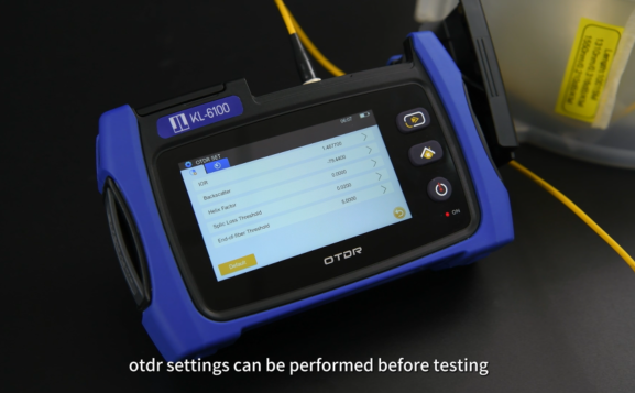 KL-6100 OTDR Video