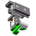 Mécanisme de propulsion de fibre pour l'épissure par fusion de fibre